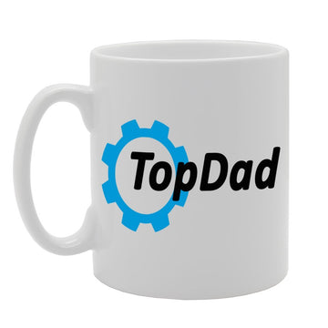 Father'S  - Topdad/Father    Printed Tea Coffee Ceramic  Mg288 - Funny Printed Coffee Mug - Great Gift Idea