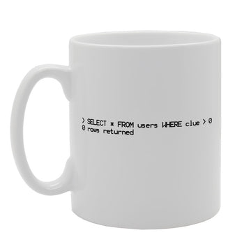 Programmer Sql Query To Find People   Printed Tea Coffee  Mg1690 - Funny Printed Coffee Mug - Great Gift Idea