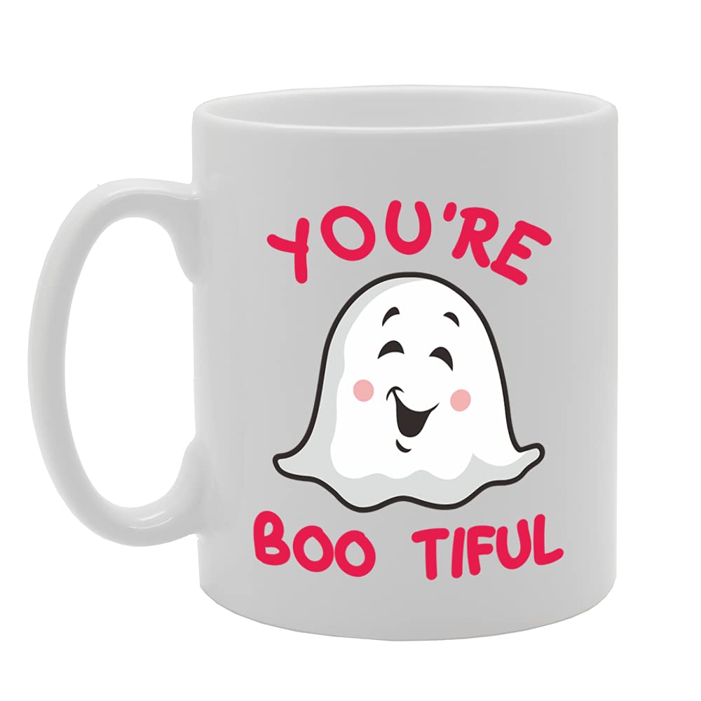 You'Re Boo Tiful   Printed Tea Coffee Ceramic  Mg5127 - Funny Printed Coffee Mug - Great Gift Idea