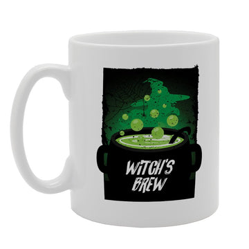 Funny Witch'S Brew   Printed Tea Coffee Ceramic  Mg3106 - Funny Printed Coffee Mug - Great Gift Idea