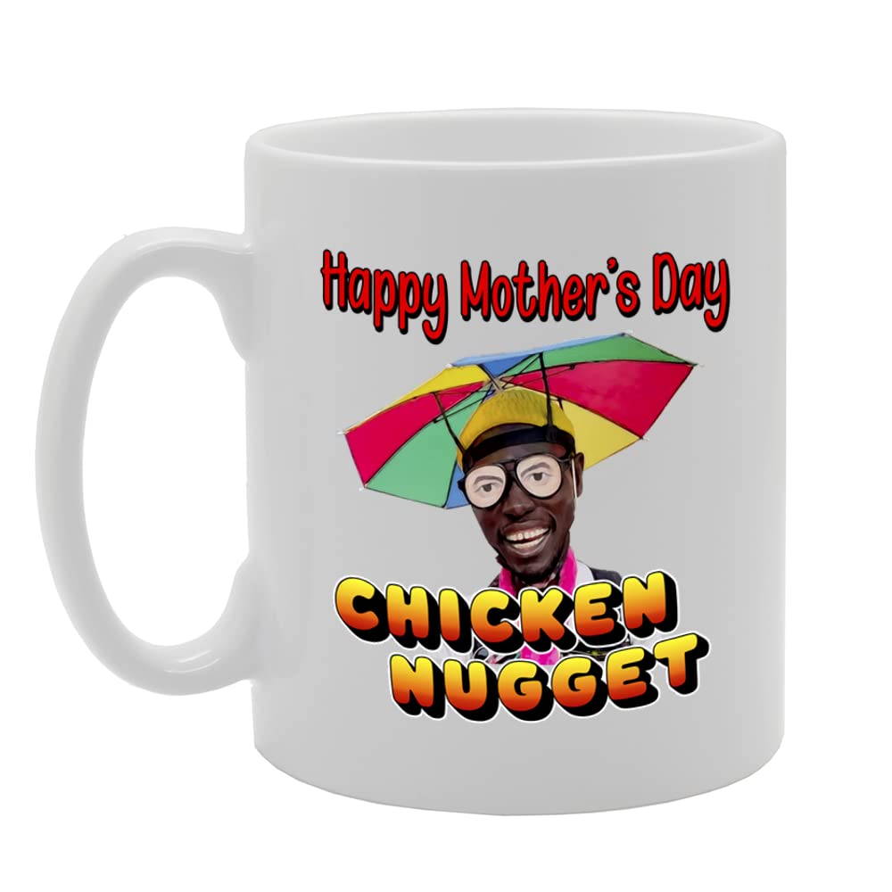 Happy Mother'S Day Chicken Nugget   Printed Tea Coffee Ceramic  Mg5565 - Funny Printed Coffee Mug - Great Gift Idea
