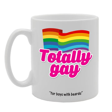 Totally Gay For Boys With Bread   Printed Tea Coffee Ceramic  Mg3013 - Funny Printed Coffee Mug - Great Gift Idea