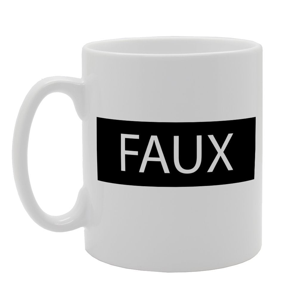Faux   Printed Tea Coffee Ceramic  Mg1444 - Funny Printed Coffee Mug - Great Gift Idea