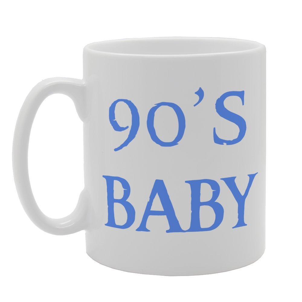 90'S Baby   Printed Tea Coffee Ceramic  Mg1898 - Funny Printed Coffee Mug - Great Gift Idea