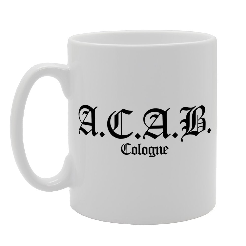 A.C.A.B Cologne   Printed Tea Coffee Ceramic  Mg1430 - Funny Printed Coffee Mug - Great Gift Idea