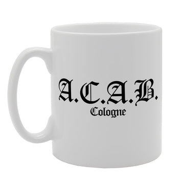 A.C.A.B Cologne   Printed Tea Coffee Ceramic  Mg1430 - Funny Printed Coffee Mug - Great Gift Idea