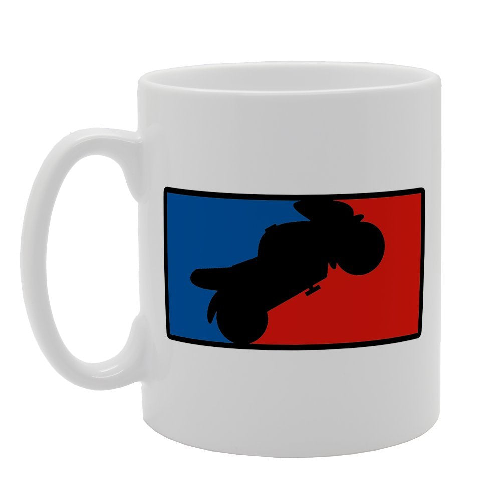 Major Bike League Collection Flag Style   Printed Tea Coffee Ceramic  Mg1581 - Funny Printed Coffee Mug - Great Gift Idea