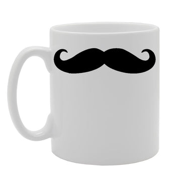 Mustache/Funny/   Printed Tea Coffee Ceramic  Mg863 - Funny Printed Coffee Mug - Great Gift Idea