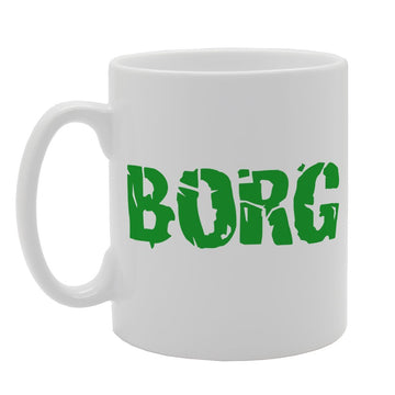 Borg   Printed Tea Coffee Ceramic  Mg1404 - Funny Printed Coffee Mug - Great Gift Idea