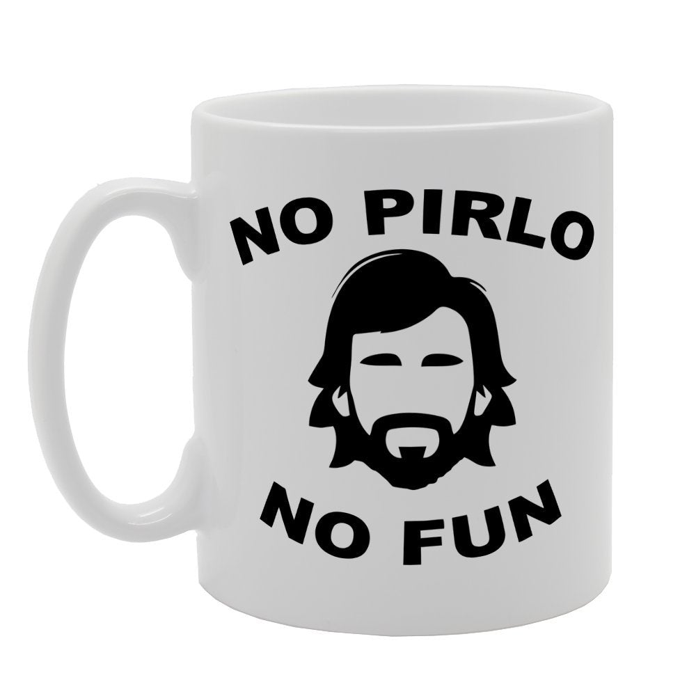 No Pirlo No Fun   Printed Tea Coffee Ceramic  Mg1698 - Funny Printed Coffee Mug - Great Gift Idea