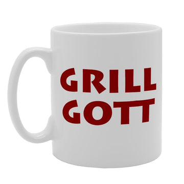 Grill Gott Fun Joke   Printed Tea Coffee Ceramic  Mg1994 - Funny Printed Coffee Mug - Great Gift Idea