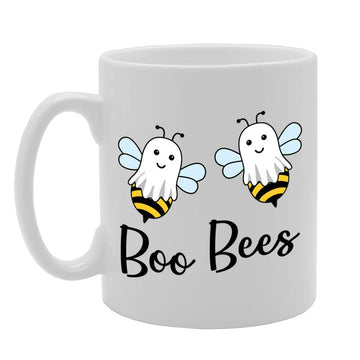 Boo Bees - 2 Bees   Printed Tea Coffee Ceramic  Mg4603 - Funny Printed Coffee Mug - Great Gift Idea