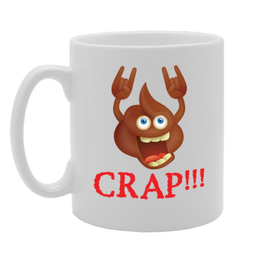 Funny Real Crap   Printed Tea Coffee Ceramic  Mg2392 - Funny Printed Coffee Mug - Great Gift Idea