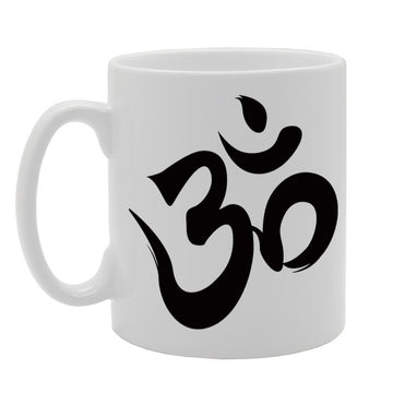 Ohm/Peace/Yoga   Printed Tea Coffee Ceramic  Mg272 - Funny Printed Coffee Mug - Great Gift Idea