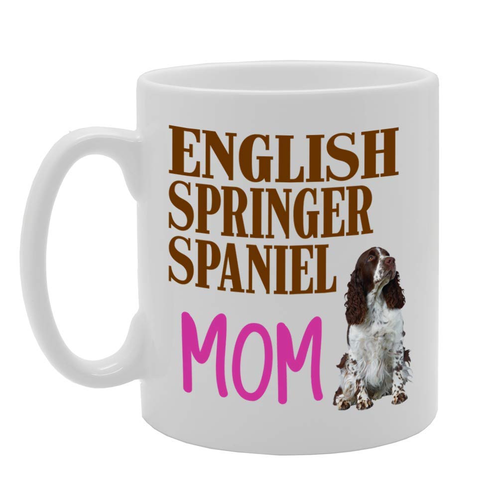 English Springer Spaniel Mom   Printed Tea Coffee Ceramic  Mg4586 - Funny Printed Coffee Mug - Great Gift Idea