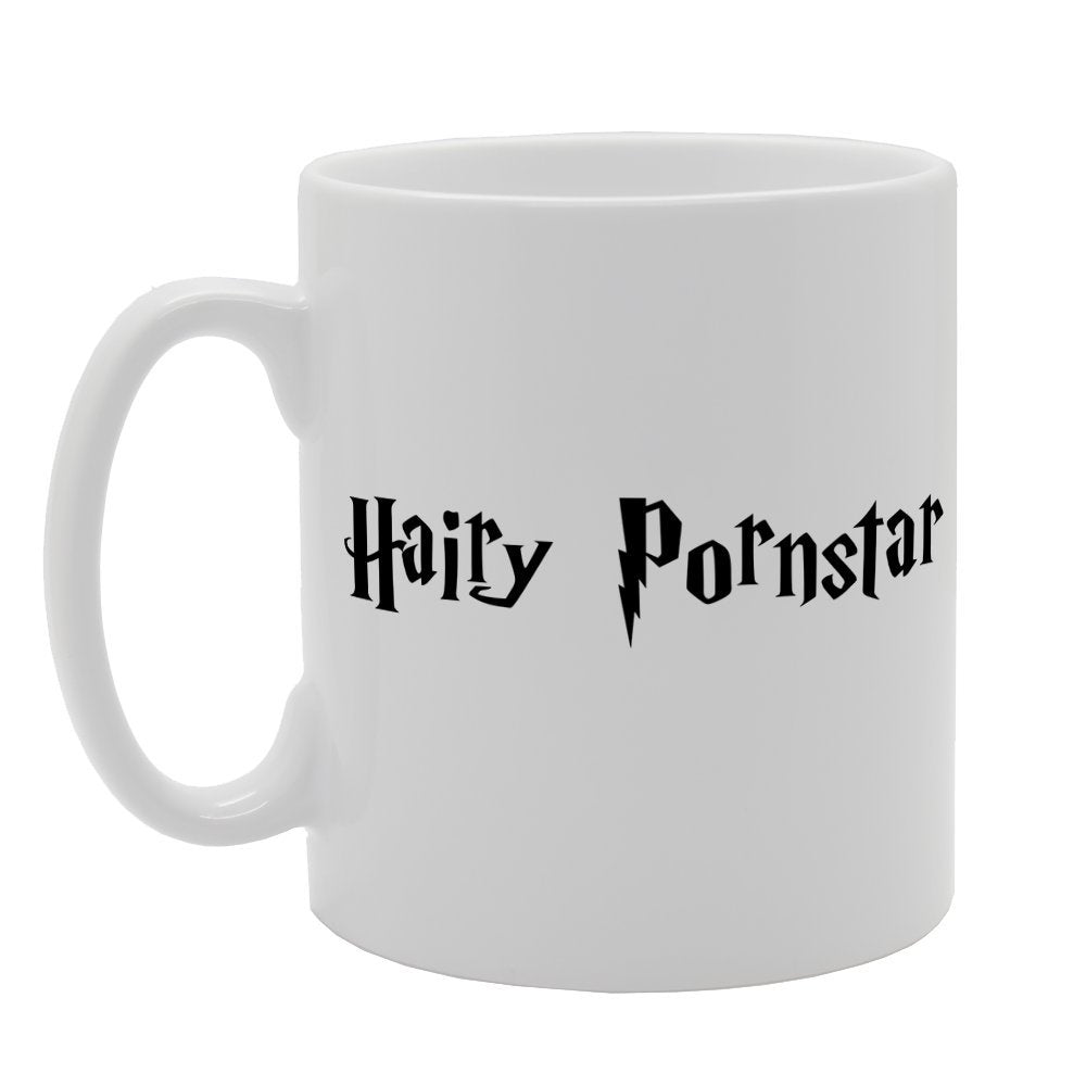 Hairy Pornstar Funny Joke Collection   Printed Tea Coffee Ceramic  Mg1503 - Funny Printed Coffee Mug - Great Gift Idea