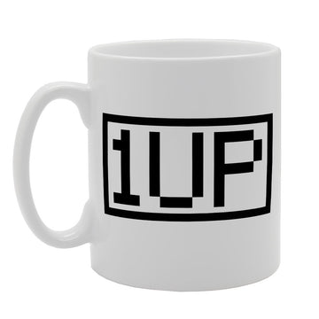 1 Up   Printed Tea Coffee Ceramic  Mg1201 - Funny Printed Coffee Mug - Great Gift Idea