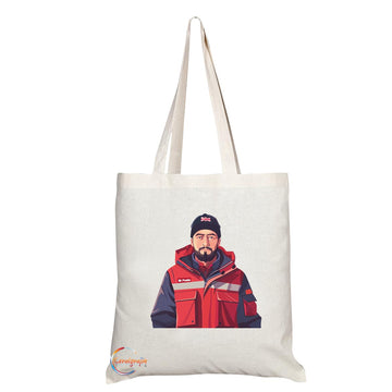 TB1750 Mr Postie Tote Bag - Great for Postmen, Mail Carriers, Postal Workers - Sustainable, Stylish, Long Handled, Durable and Reusable