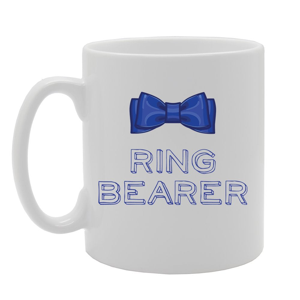 Ring Bearer   Printed Tea Coffee Ceramic  Mg2321 - Funny Printed Coffee Mug - Great Gift Idea
