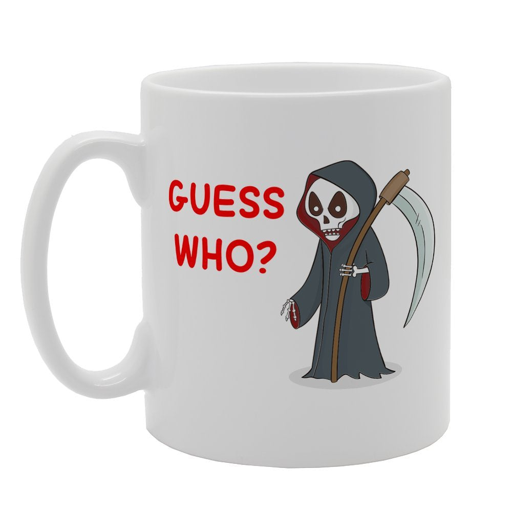 Guess Who   Printed Tea Coffee Ceramic  Mg3167 - Funny Printed Coffee Mug - Great Gift Idea