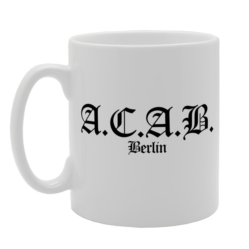 A.C.A.B Berlin   Printed Tea Coffee Ceramic  Mg1262 - Funny Printed Coffee Mug - Great Gift Idea