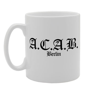 A.C.A.B Berlin   Printed Tea Coffee Ceramic  Mg1262 - Funny Printed Coffee Mug - Great Gift Idea
