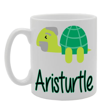 Aristurtle   Printed Tea Coffee Ceramic  Mg505 - Funny Printed Coffee Mug - Great Gift Idea