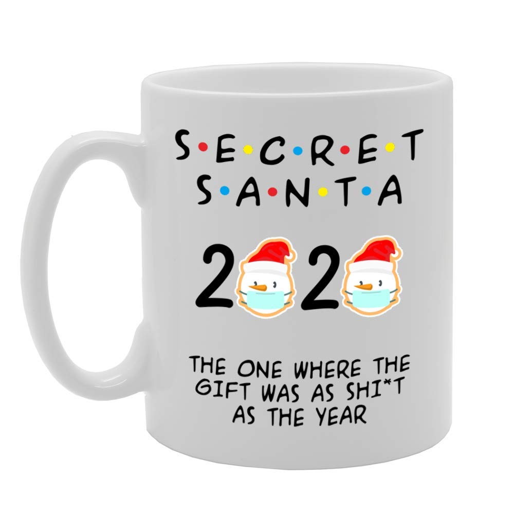 Secret Santa 2021   Printed Tea Coffee Ceramic  Mg4504 - Funny Printed Coffee Mug - Great Gift Idea