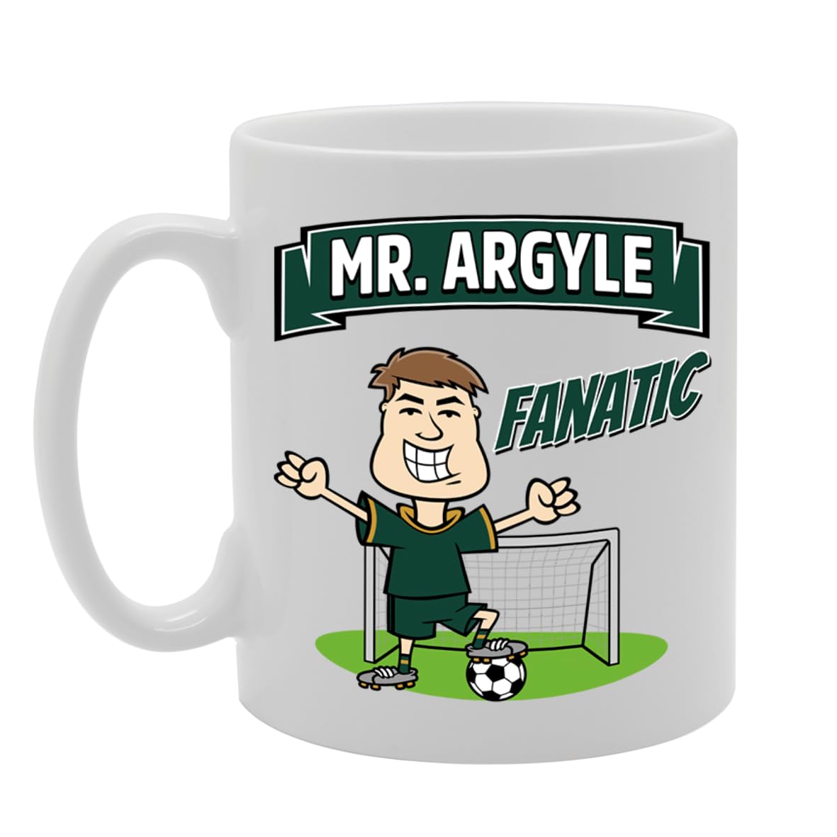 Mr Argyle Fanatic   Printed Tea Coffee Ceramic  Mg5838 - Funny Printed Coffee Mug - Great Gift Idea