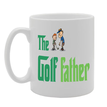 The Golf Father   Printed Tea Coffee Ceramic  Mg795 - Funny Printed Coffee Mug - Great Gift Idea