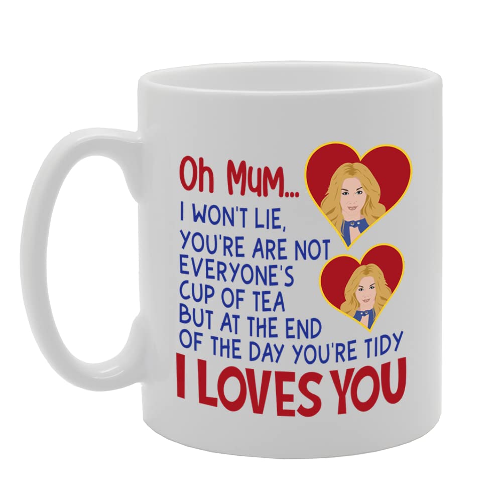 Oh Mum I Won'T Lie   Printed Tea Coffee Ceramic  Mg5535 - Funny Printed Coffee Mug - Great Gift Idea