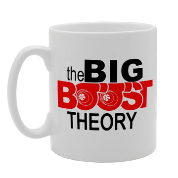 The Big Boost Theory   Printed Tea Coffee Ceramic  Mg1271 - Funny Printed Coffee Mug - Great Gift Idea