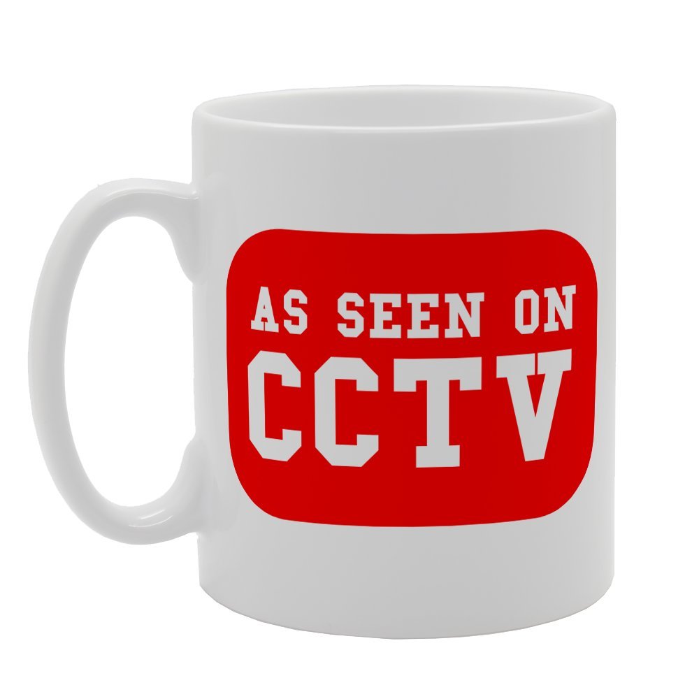 As Seen On Cctv   Printed Tea Coffee Ceramic  Mg2495 - Funny Printed Coffee Mug - Great Gift Idea