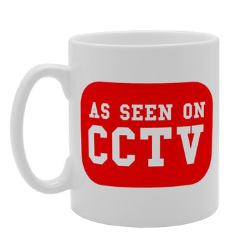As Seen On Cctv   Printed Tea Coffee Ceramic  Mg2495 - Funny Printed Coffee Mug - Great Gift Idea