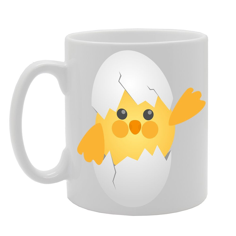 Chick In The Egg   Printed Tea Coffee Ceramic  Mg113 - Funny Printed Coffee Mug - Great Gift Idea