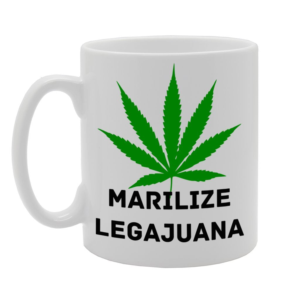 Marilize Legajuana/Green Plant Mg358 - Funny Printed Coffee Mug - Great Gift Idea