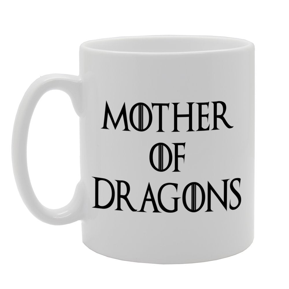 Mother Of Dragons   Printed Tea Coffee Ceramic  Mg1192 - Funny Printed Coffee Mug - Great Gift Idea