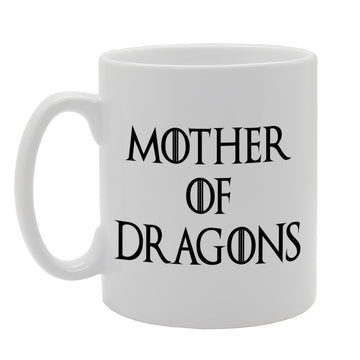 Mother Of Dragons   Printed Tea Coffee Ceramic  Mg1192 - Funny Printed Coffee Mug - Great Gift Idea