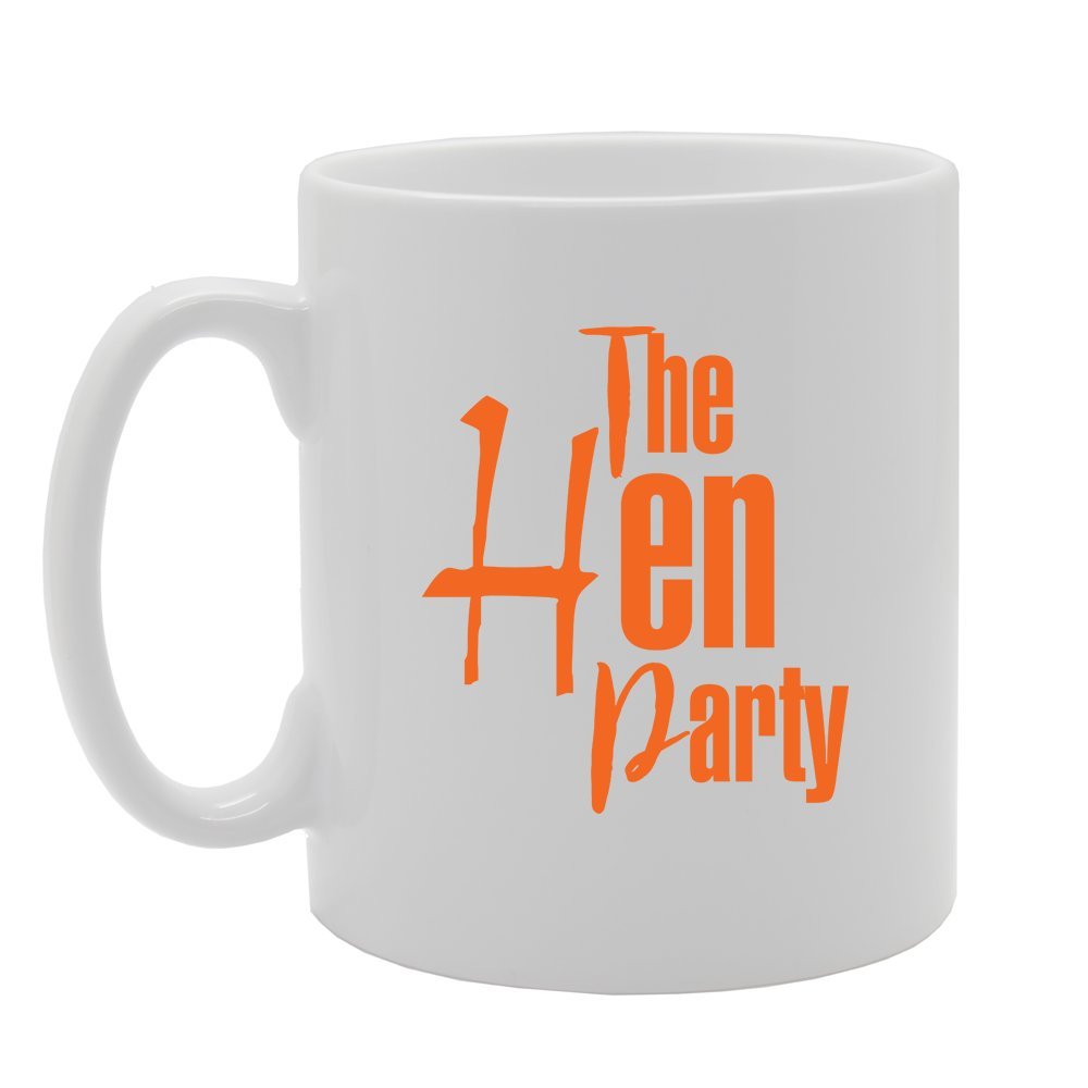 Perfect 'The Hen Party'   Printed Tea Coffee Ceramic  Mg2313 - Funny Printed Coffee Mug - Great Gift Idea