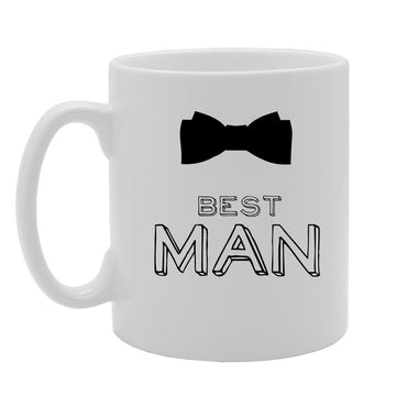Best Man   Printed Tea Coffee Ceramic  Mg2739 - Funny Printed Coffee Mug - Great Gift Idea