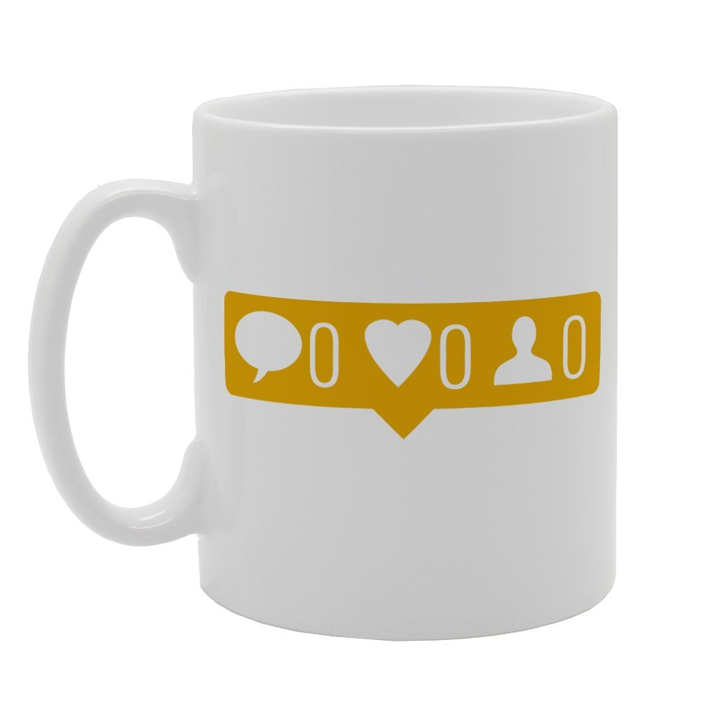 Instagram Fun Joke   Printed Tea Coffee Ceramic  Mg1543 - Funny Printed Coffee Mug - Great Gift Idea