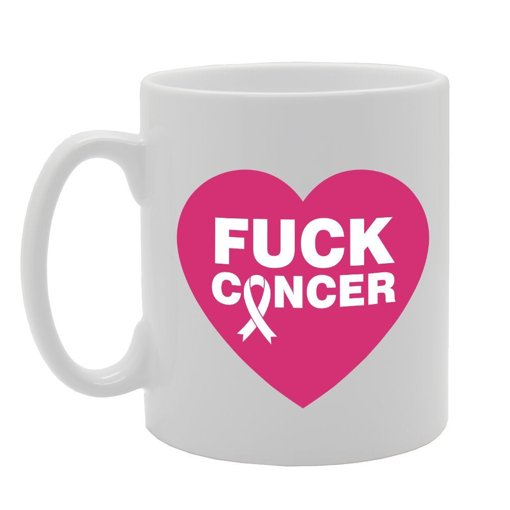 F**K Cancer   Printed Tea Coffee Ceramic  Mg3075 - Funny Printed Coffee Mug - Great Gift Idea