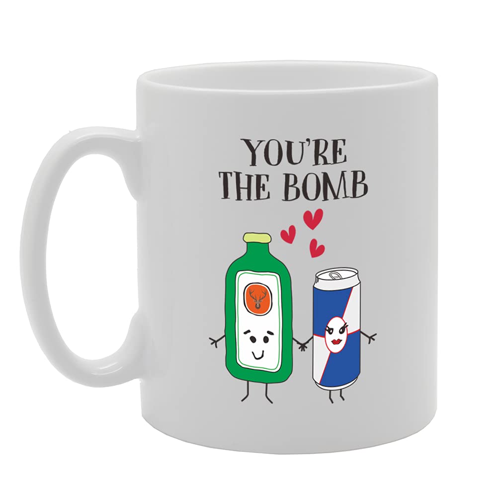 You'Re The Bomb   Printed Tea Coffee Ceramic  Mg5145 - Funny Printed Coffee Mug - Great Gift Idea