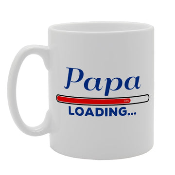 Papa Loading Indicator Meter Joke   Printed Tea Coffee  Mg1681 - Funny Printed Coffee Mug - Great Gift Idea