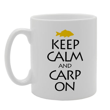Keep Calm And Carpon   Printed Tea Coffee Ceramic  Mg1926 - Funny Printed Coffee Mug - Great Gift Idea