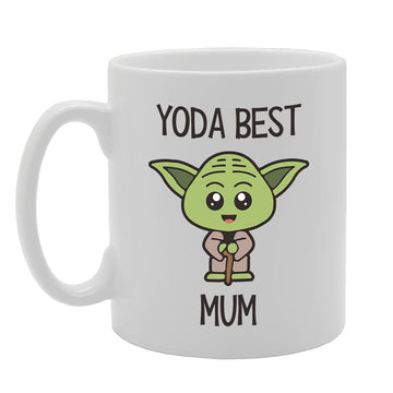 Yoda Best Mum   Printed Tea Coffee Ceramic  Mg5154 - Funny Printed Coffee Mug - Great Gift Idea