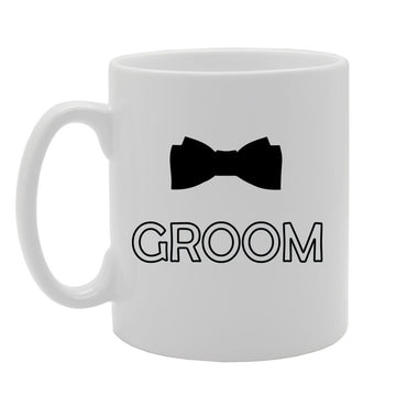 Groom   Printed Tea Coffee Ceramic  Mg2369 - Funny Printed Coffee Mug - Great Gift Idea