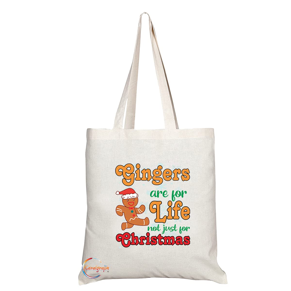 TB1250 Octeapus Novelty Present Gift Printed Eco-Friendly Stylish Long Handled Tote Shoulder Bag