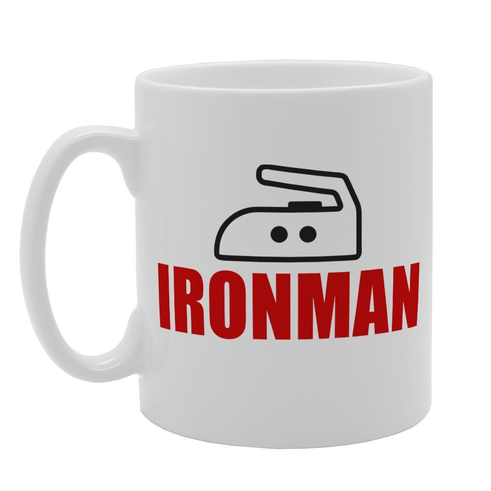 Iron Man Ironman Press Funy Super Hero   Printed Tea Coffee Ceramic  Mg1547 - Funny Printed Coffee Mug - Great Gift Idea