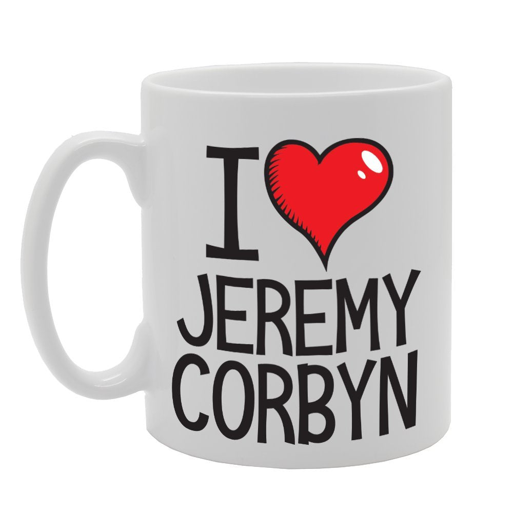I Love Jeremy Corbyn Labour Party Leader   Printed Tea Coffee Ceramic  Mg3879 - Funny Printed Coffee Mug - Great Gift Idea